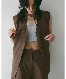 anuke | anuke Vneck Stitch Vest 62520112(ベスト)