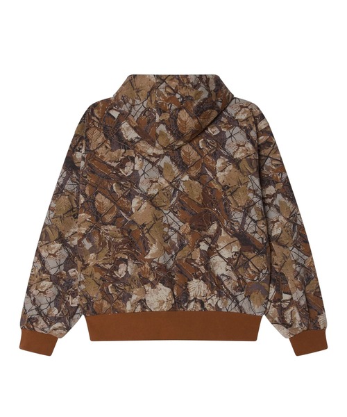 セール】OBEY/オベイ フードジャケット ジップアップ リアルツリーカモ