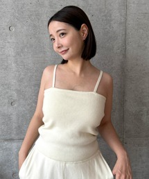 Olu.（オルドット）の「【うるちん☆こみ×Olu.】リブニットキャミソール（ルームウェア/パジャマ）」