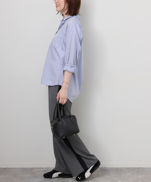 JOURNAL STANDARD relume(ジャーナルスタンダード レリューム)の「《追加》オーバーサイズオックスフォードシャツ(シャツ/ブラウス・レディース・ライトブルー/ブルー/ピンク系その他・FREE)」の14枚目の写真