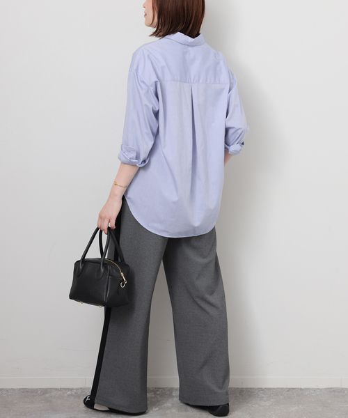 JOURNAL STANDARD relume(ジャーナルスタンダード レリューム)の「《追加》オーバーサイズオックスフォードシャツ(シャツ/ブラウス・レディース・ライトブルー/ブルー/ピンク系その他・FREE)」の15枚目の写真
