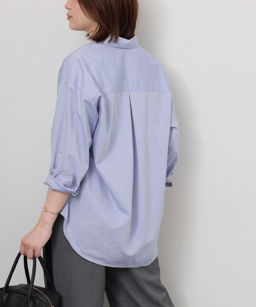 JOURNAL STANDARD relume(ジャーナルスタンダード レリューム)の「《追加》オーバーサイズオックスフォードシャツ(シャツ/ブラウス・レディース・ライトブルー/ブルー/ピンク系その他・FREE)」の18枚目の写真