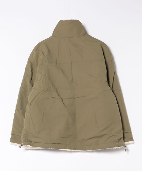 ROXY(ロキシー)の「ROXY/ロキシー ボアジャケット リバーシブル RJK254022(その他アウター・レディース・カーキ/ブラック・M/L)」の3枚目の写真