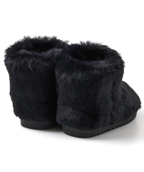 Ampersand（アンパサンド）の「ふわふわブーツ（ブーツ・キッズ・ブラック/ベージュ/パープル/グレー・17/16/15 /14/19/18）」の12枚目の写真