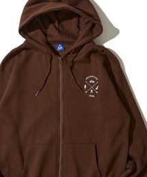 littlewillowman ブラウンジップパーカー ラミ＆アール猫耳ジップパーカー LIN ALP-75011 黒猫 ネズミ