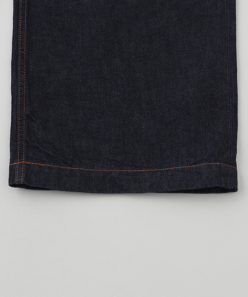 MATSUFUJI(マツフジ)の「MATSUFUJI / マツフジ WIDE DENIM TROUSERS(デニムパンツ・メンズ・ネイビー・3/2)」の5枚目の写真