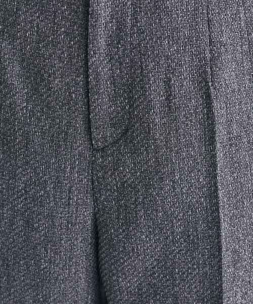 INDIVI(インディヴィ)の「【褒められパンツ/ウール調素材】ラメ混ワイドパンツ(その他パンツ・レディース・ネイビー/ダークグレー/オフホワイト・03/40/38/36/19/15 /13/12/05)」の18枚目の写真