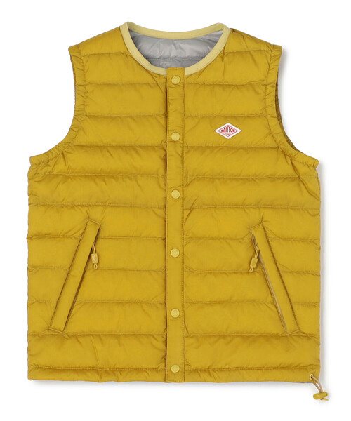 KIDS' INNER DOWN CREWNECK VEST（ダウンベスト）｜DANTON