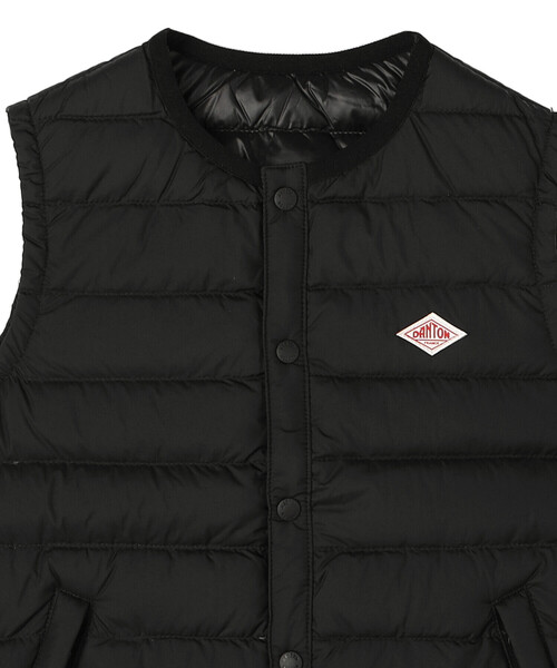 KIDS' INNER DOWN CREWNECK VEST（ダウンベスト）｜DANTON