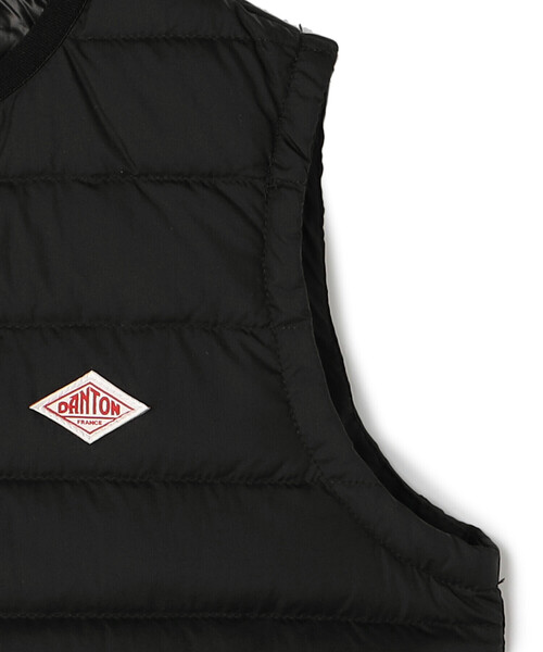 KIDS' INNER DOWN CREWNECK VEST（ダウンベスト）｜DANTON
