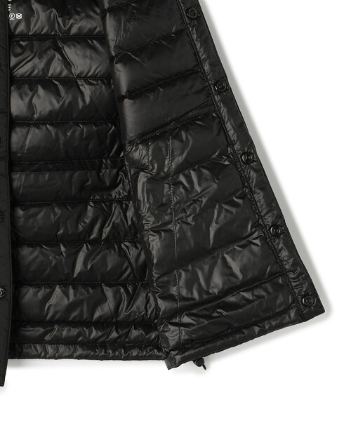 DANTON（ダントン）の「KIDS' INNER DOWN CREWNECK VEST（ダウンベスト・キッズ・ブラック/マスタード/オフホワイト・115/105/125/135）」の9枚目の写真