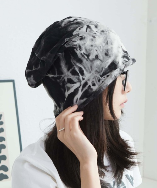 LA VORAGINE(ラ ヴォラジネ)の「薄手ストリートキャップ(キャップ・レディース・ブラック/パープル/ブルー・FREE)」の14枚目の写真