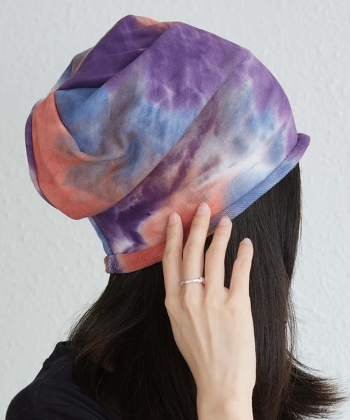 LA VORAGINE(ラ ヴォラジネ)の「薄手ストリートキャップ(キャップ・レディース・ブラック/パープル/ブルー・FREE)」の10枚目の写真