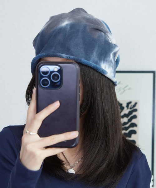 LA VORAGINE(ラ ヴォラジネ)の「薄手ストリートキャップ(キャップ・レディース・ブラック/パープル/ブルー・FREE)」の12枚目の写真