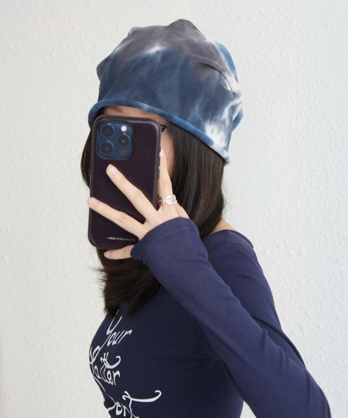 LA VORAGINE(ラ ヴォラジネ)の「薄手ストリートキャップ(キャップ・レディース・ブラック/パープル/ブルー・FREE)」の13枚目の写真