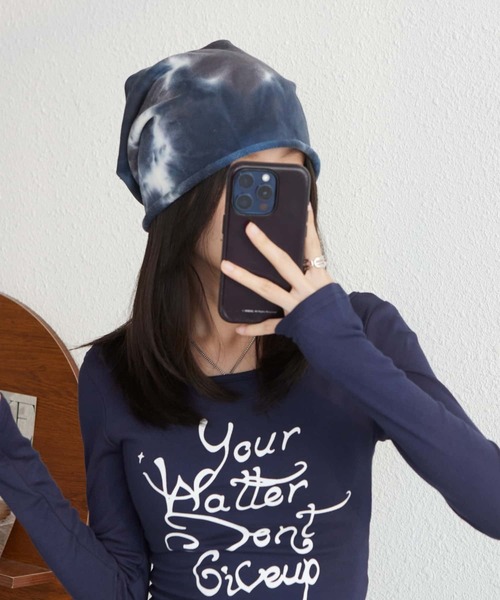 LA VORAGINE(ラ ヴォラジネ)の「薄手ストリートキャップ(キャップ・レディース・ブラック/パープル/ブルー・FREE)」の15枚目の写真