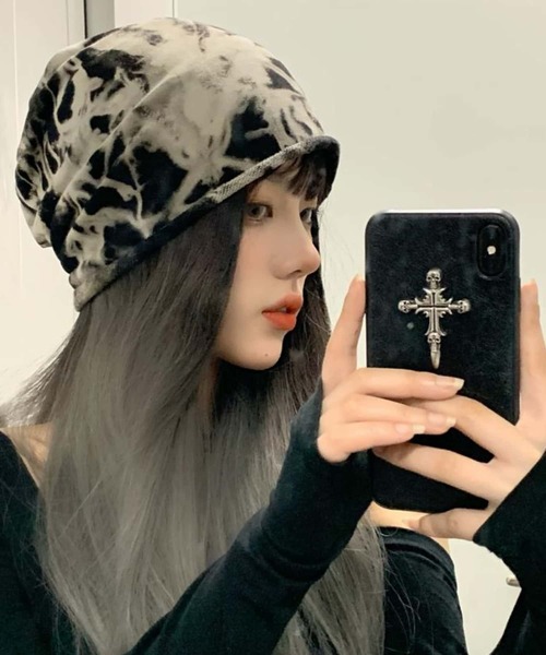 LA VORAGINE(ラ ヴォラジネ)の「薄手ストリートキャップ(キャップ・レディース・ブラック/パープル/ブルー・FREE)」の22枚目の写真