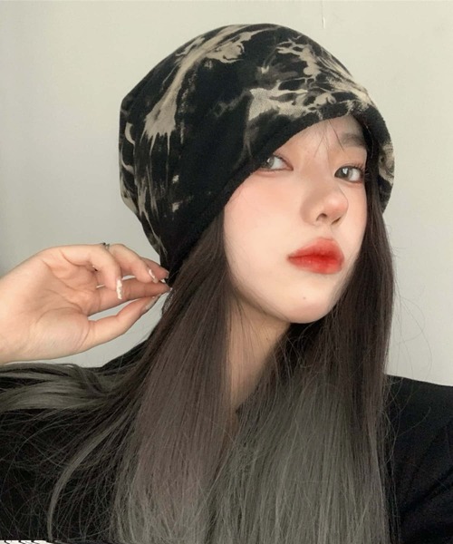 LA VORAGINE(ラ ヴォラジネ)の「薄手ストリートキャップ(キャップ・レディース・ブラック/パープル/ブルー・FREE)」の21枚目の写真