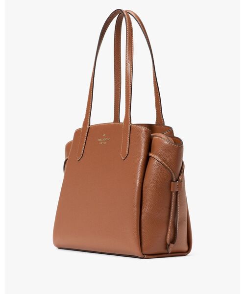 kate spade new york(ケイトスペード ニューヨーク)の「ダンプリング ピックスティッチ ミディアム トート(トートバッグ・レディース・ブラウン・ONESIZE)」の4枚目の写真