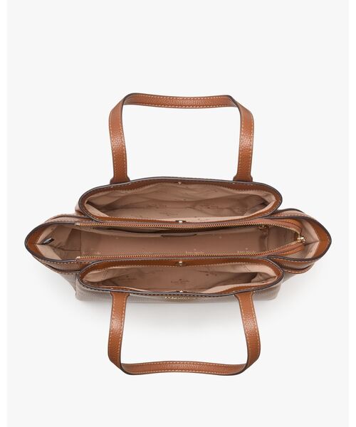 kate spade new york(ケイトスペード ニューヨーク)の「ダンプリング ピックスティッチ ミディアム トート(トートバッグ・レディース・ブラウン・ONESIZE)」の5枚目の写真