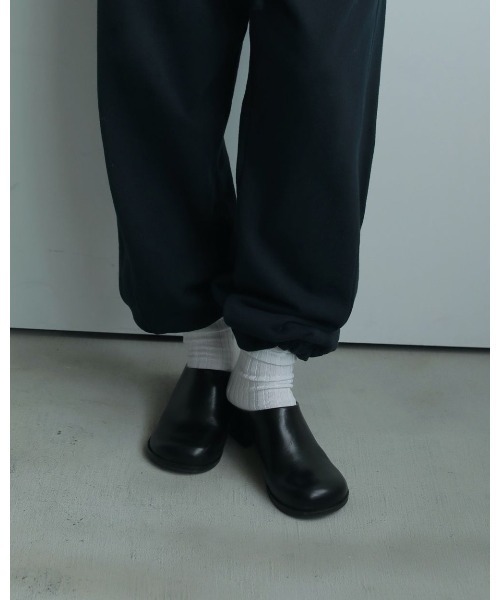 anuke Ecoleather Heel Slip-ons 62521021（その他シューズ）｜anuke