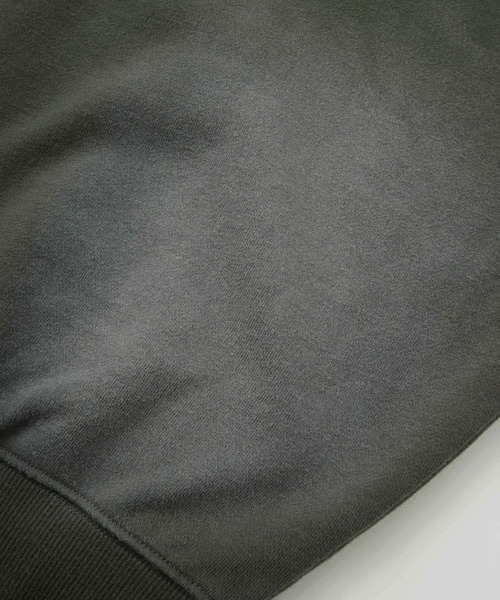SPRAY PRINT ZIP UP HOODIE