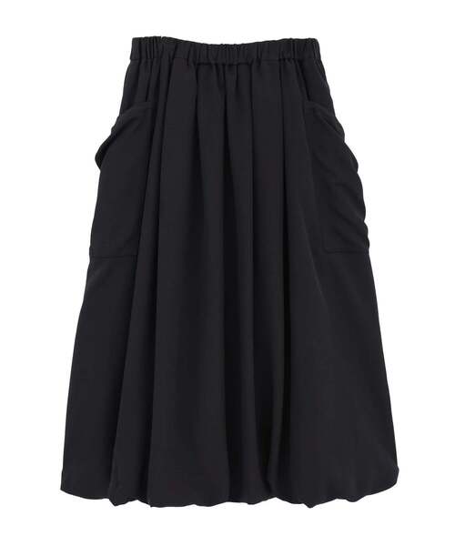 CONVERSE TOKYO(コンバーストウキョウ)の「POCKET BALLOON SILHOUETTE SKIRT(スカート・レディース・ブラウン/ブラック/ネイビー・FREE)」の4枚目の写真