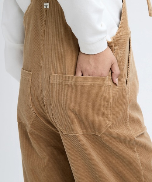 BILLABONG(ビラボン)の「BILLABONG レディース CORDUROY SALOPETTE L ロングパンツ 【2025年秋冬モデル】/ビラボンボタンフライコーデュロイサロペット(サロペット/オーバーオール・レディース・ブラック/ベージュ/ピンク系その他・MEDIUM)」の8枚目の写真