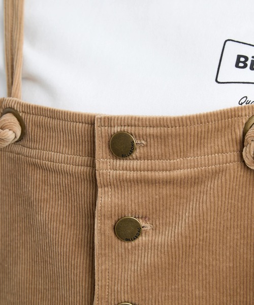 BILLABONG(ビラボン)の「BILLABONG レディース CORDUROY SALOPETTE L ロングパンツ 【2025年秋冬モデル】/ビラボンボタンフライコーデュロイサロペット(サロペット/オーバーオール・レディース・ブラック/ベージュ/ピンク系その他・MEDIUM)」の10枚目の写真