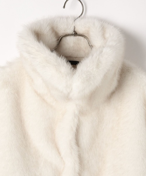 Heather（ヘザー）の「MIXファーショートジャケット 604693（その他