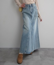 esutoreja（エストレジャ）の「Aラインフレアデニムスカート（デニムスカート）」