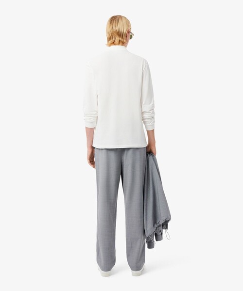 LACOSTE(ラコステ)の「ウールフランネルチノパンツ(チノパンツ・メンズ・ネイビー・38/40/42/44)」の7枚目の写真