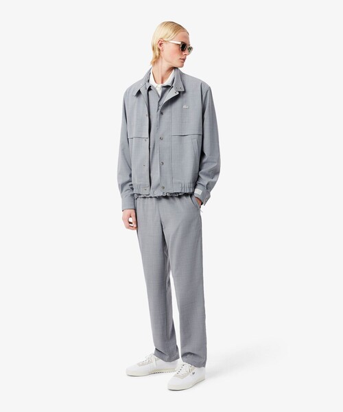 LACOSTE(ラコステ)の「ウールフランネルチノパンツ(チノパンツ・メンズ・ネイビー・38/40/42/44)」の2枚目の写真