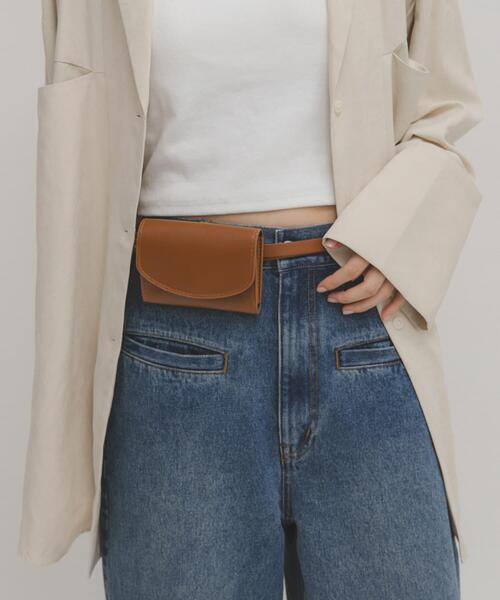 KBF（ケイビーエフ）の「ポーチ付きベルト（ベルト・レディース・ブラック/ブラウン・ONE）」の3枚目の写真