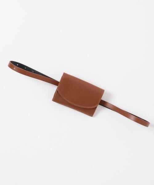 KBF（ケイビーエフ）の「ポーチ付きベルト（ベルト・レディース・ブラック/ブラウン・ONE）」の5枚目の写真