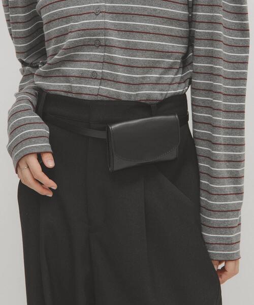 KBF（ケイビーエフ）の「ポーチ付きベルト（ベルト・レディース・ブラック/ブラウン・ONE）」の13枚目の写真