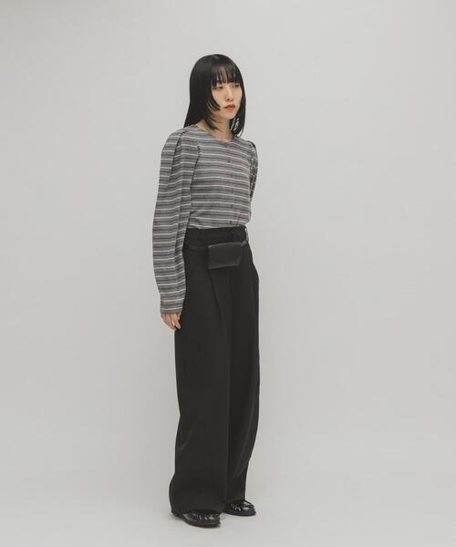 KBF（ケイビーエフ）の「ポーチ付きベルト（ベルト・レディース・ブラック/ブラウン・ONE）」の16枚目の写真