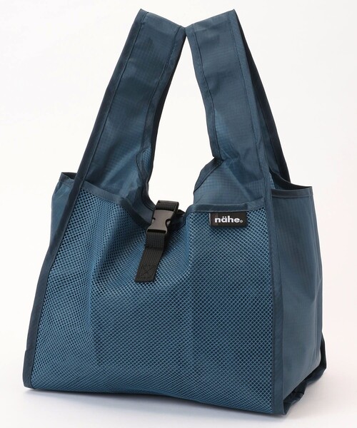 Nahe(ネーエ)の「nahe/ネーエ SHOPPER S エコバッグ(エコバッグ/サブバッグ・メンズ・イエロー/レッド/グリーン/ブルー/ブラック・ONE SIZE)」の1枚目の写真