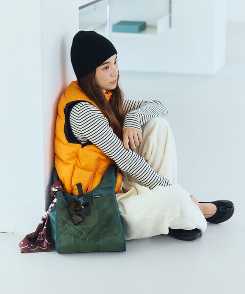 Nahe(ネーエ)の「nahe/ネーエ SHOPPER S エコバッグ(エコバッグ/サブバッグ・メンズ・イエロー/レッド/グリーン/ブルー/ブラック・ONE SIZE)」の8枚目の写真