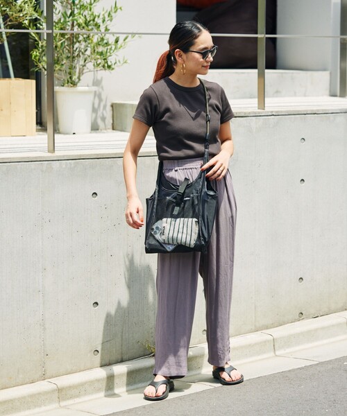 Nahe(ネーエ)の「nahe/ネーエ SHOPPER S エコバッグ(エコバッグ/サブバッグ・メンズ・イエロー/レッド/グリーン/ブルー/ブラック・ONE SIZE)」の22枚目の写真