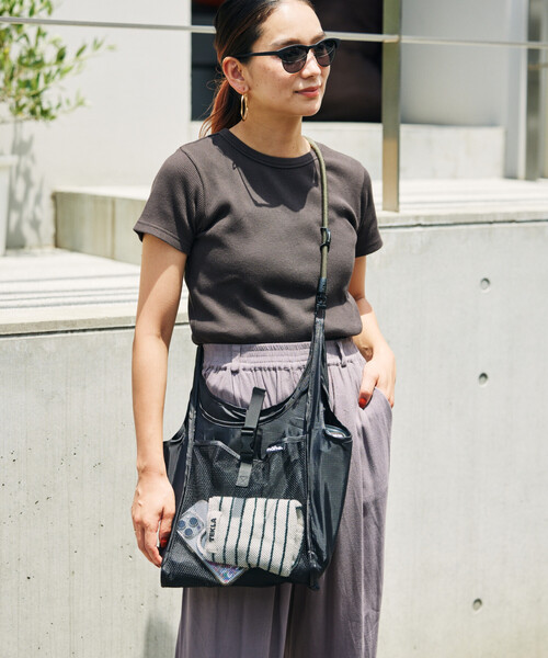 Nahe(ネーエ)の「nahe/ネーエ SHOPPER S エコバッグ(エコバッグ/サブバッグ・メンズ・イエロー/レッド/グリーン/ブルー/ブラック・ONE SIZE)」の15枚目の写真