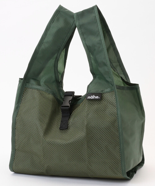 Nahe(ネーエ)の「nahe/ネーエ SHOPPER S エコバッグ(エコバッグ/サブバッグ・メンズ・イエロー/レッド/グリーン/ブルー/ブラック・ONE SIZE)」の10枚目の写真