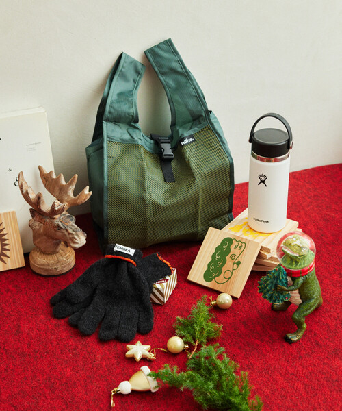 Nahe(ネーエ)の「nahe/ネーエ SHOPPER S エコバッグ(エコバッグ/サブバッグ・メンズ・イエロー/レッド/グリーン/ブルー/ブラック・ONE SIZE)」の12枚目の写真
