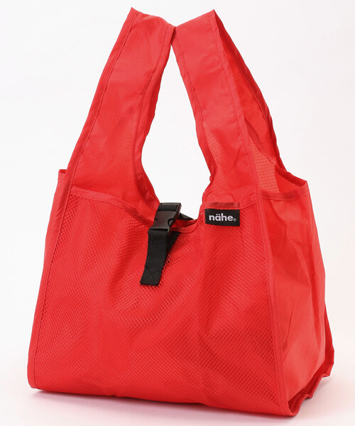 Nahe(ネーエ)の「nahe/ネーエ SHOPPER S エコバッグ(エコバッグ/サブバッグ・メンズ・イエロー/レッド/グリーン/ブルー/ブラック・ONE SIZE)」の13枚目の写真