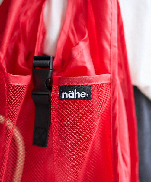 Nahe(ネーエ)の「nahe/ネーエ SHOPPER S エコバッグ(エコバッグ/サブバッグ・メンズ・イエロー/レッド/グリーン/ブルー/ブラック・ONE SIZE)」の15枚目の写真