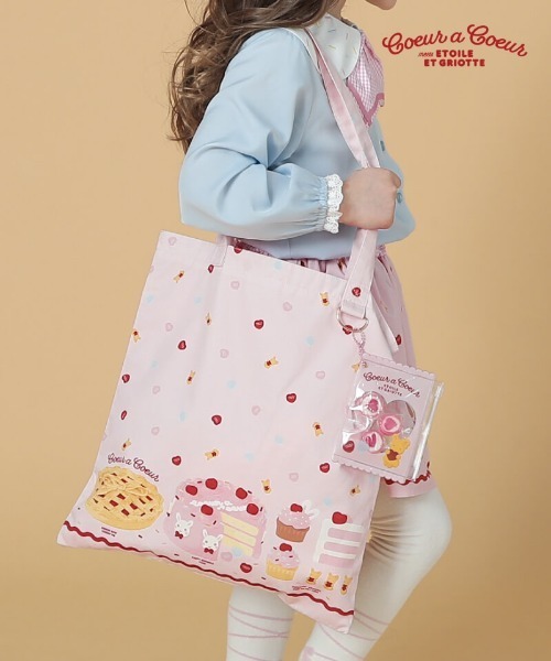 Etoile et Griotte×coeur a coeur】トートバッグ（トートバッグ