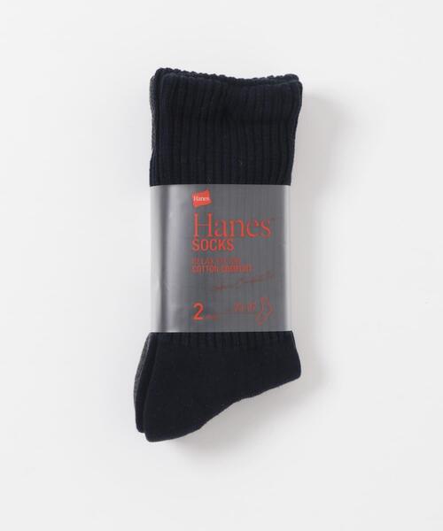URBAN RESEARCH DOORS(アーバンリサーチドアーズ)の「HANES クルーソックス2P(ソックス/靴下・メンズ・ブルー系その他・MEDIUM)」の8枚目の写真
