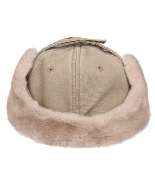 milsa（ミルサ）の「milsa/ミルサ キャップ ピグメントイヤーフラップ 254061206（キャップ・レディース・ブラック/ベージュ/グレー・FREE）」の5枚目の写真