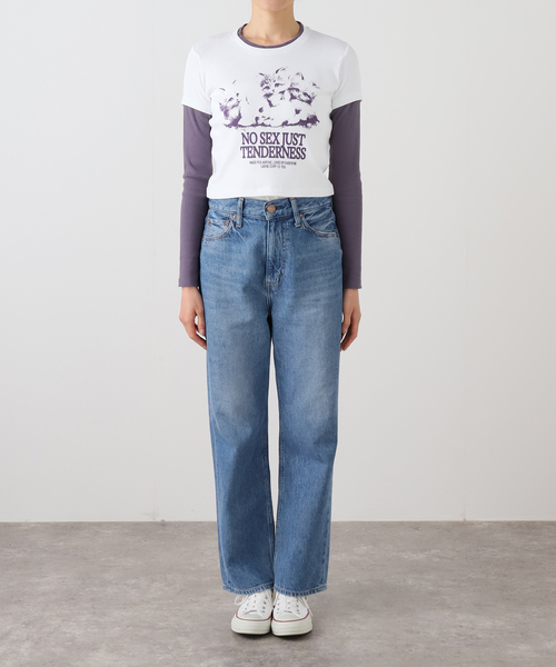 Carne Bollente（カルネボレンテ）の「Carne Bollente / カルネボレンテ Kitten Crush（Tシャツ/カットソー・レディース・ホワイト・SMALL）」の7枚目の写真