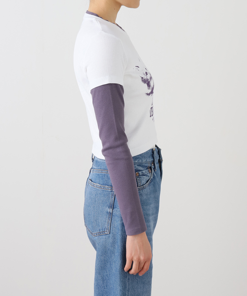 Carne Bollente（カルネボレンテ）の「Carne Bollente / カルネボレンテ Kitten Crush（Tシャツ/カットソー・レディース・ホワイト・SMALL）」の11枚目の写真